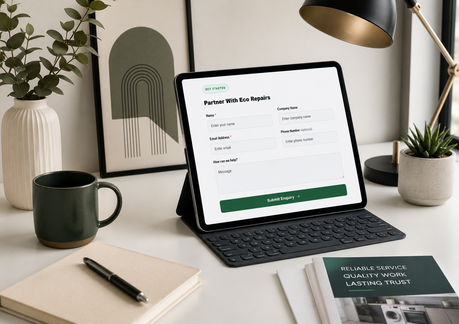 Long-term appliance service partnership